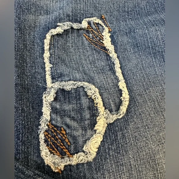 Avirex Men’s Relaxed Fit Jeans Sz 30 – Distressed Vintage Y2K Style - Picture 2 of 15